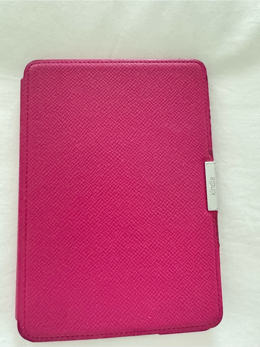 Kindle Paperwhite 7th generation with pink case